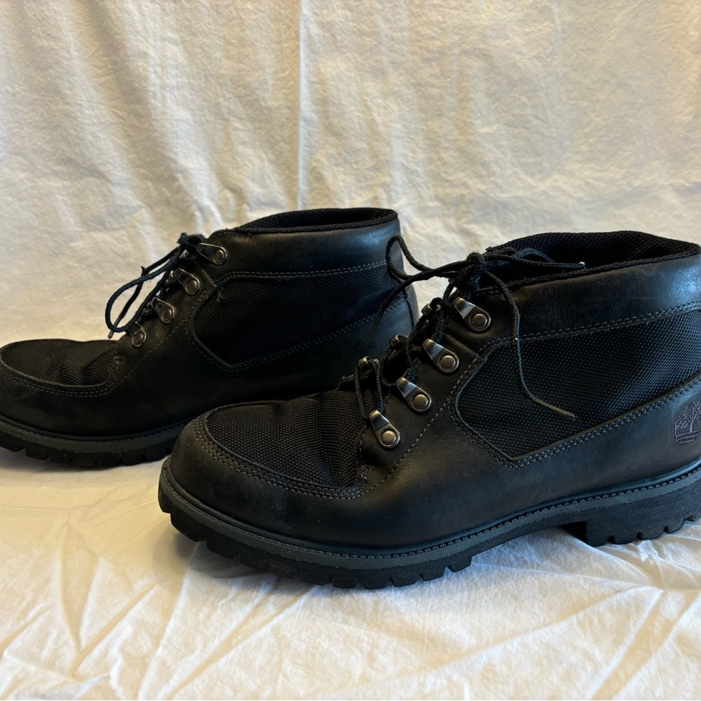 COPY - Timberland black leather waterproof insukted boots sz 10 W
